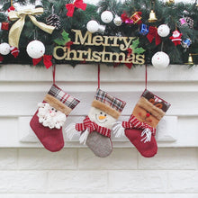 Load image into Gallery viewer, Hang Ornament Christmas Stockings Present Bags, Random Style Delivery, XD17125