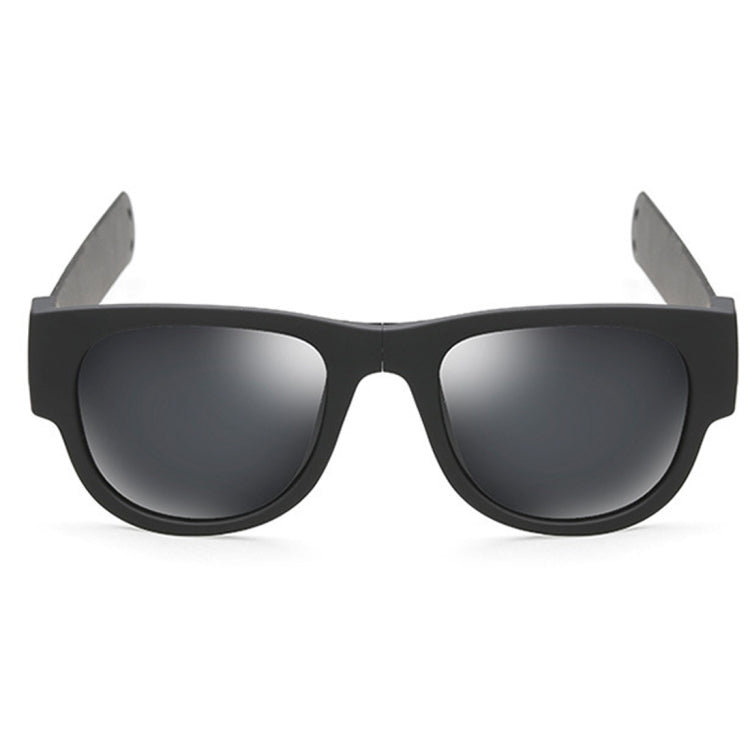 New Fashion Crimp Folding Mirror Pops Polarized Sunglasses Casual UV400 Protection Glasses for Men / Women