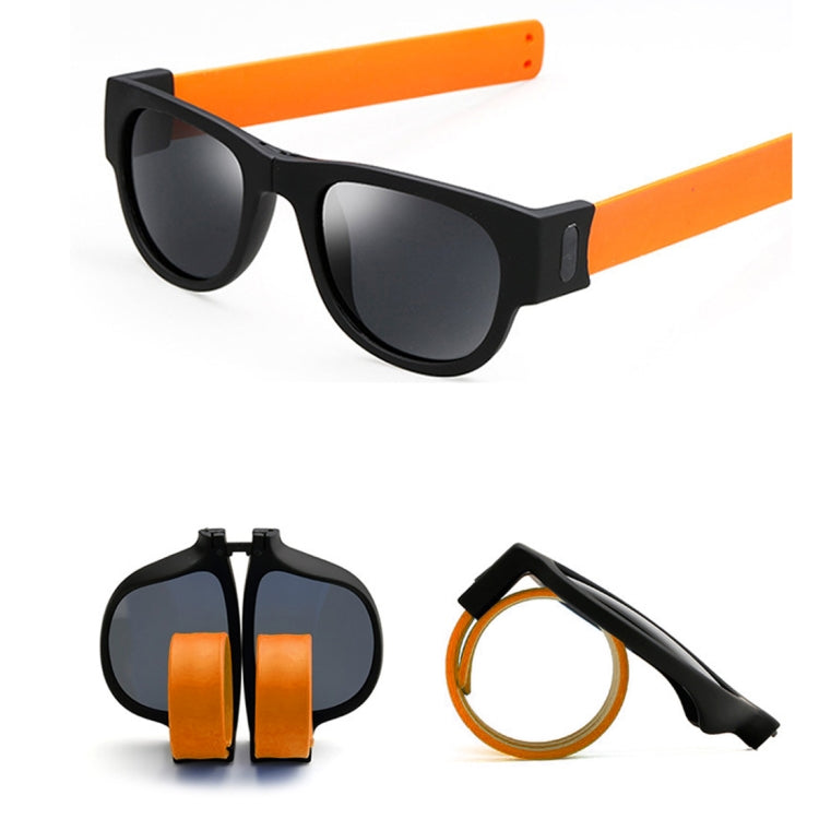 New Fashion Crimp Folding Mirror Pops Polarized Sunglasses Casual UV400 Protection Glasses for Men / Women