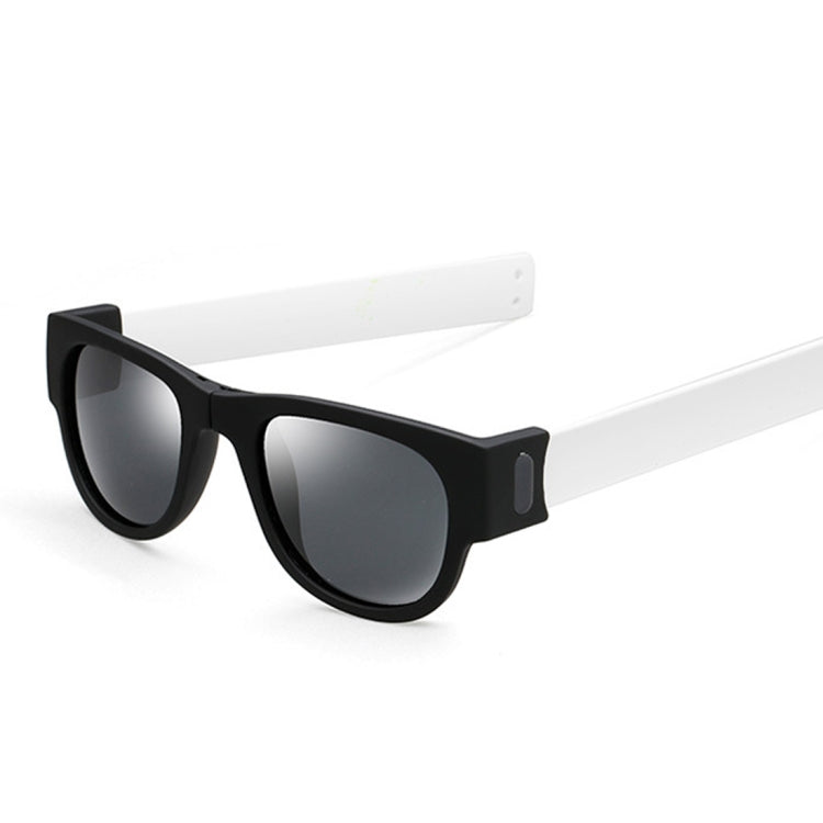 New Fashion Crimp Folding Mirror Pops Polarized Sunglasses Casual UV400 Protection Glasses for Men / Women