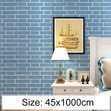 Load image into Gallery viewer, Creative PVC Autohesion Brick Decoration Wallpaper Stickers Bedroom Living Room Wall Waterproof Wallpaper Roll, Size: 45 x 1000cm