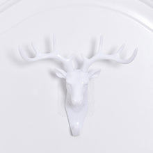 Load image into Gallery viewer, European-Style Rural Pendant Deer Head Wall Hanging Clothes Hook, Random Color Delivery