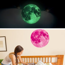 Load image into Gallery viewer, Fluorescent Moon Wall Stickers Halloween Wall Stickers Bedroom Living room Decorative Wall Stickers