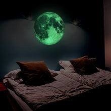 Load image into Gallery viewer, Fluorescent Moon Wall Stickers Halloween Wall Stickers Bedroom Living room Decorative Wall Stickers