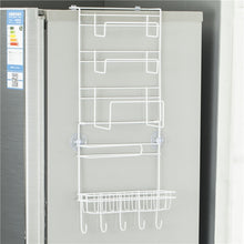 Load image into Gallery viewer, Multi-layer Fridge Storage Rack Side Shelf Sidewall Holder Multi-function Kitchen Organizer Household, Size: 25 x 9.5 x 62cm, 25 x 9.5 x 62cm