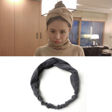 Load image into Gallery viewer, Women Temperament Knitting Cross Shape Hair Band, HC8960A, HC8960B, HC8960F, HC8960G, HC8960H, HC8960K, HC8960WR, HC8960Y