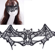 Load image into Gallery viewer, Halloween Masquerade Party Dance  Sexy Lady Lace Bat Mask, Bat