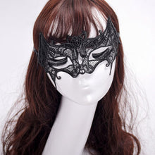 Load image into Gallery viewer, Halloween Masquerade Party Dance  Sexy Lady Lace Bat Mask, Bat