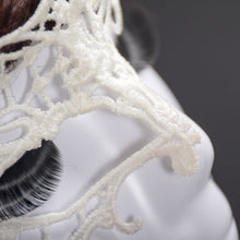 Load image into Gallery viewer, Halloween Masquerade Party Dance Sexy Lady Semi-eyed Face Lace Mask, Semi-eyed