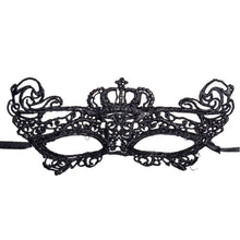 Load image into Gallery viewer, Halloween Masquerade Party Dance Sexy Lady Lace Crown Mask, Crown