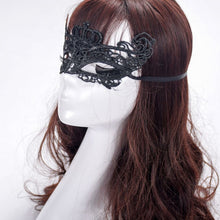 Load image into Gallery viewer, Halloween Masquerade Party Dance Sexy Lady Lace Crown Mask, Crown