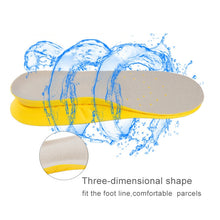 Load image into Gallery viewer, 1 Pair PU Breathable Soft Sports Shock-absorbing Insole Sweat-absorbent Foot Pad Elastic Shoe Insert, Size: S(2-5 Yards), Size: S(2-5 Yards)