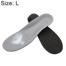Load image into Gallery viewer, 1 Pair PU Breathable Soft Sports Shock-absorbing Insole Sweat-absorbent Foot Pad Elastic Shoe Insert, Size: L(8-12 Yards), Size: L(8-12 Yards)