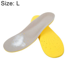 Load image into Gallery viewer, 1 Pair PU Breathable Soft Sports Shock-absorbing Insole Sweat-absorbent Foot Pad Elastic Shoe Insert, Size: L(8-12 Yards), Size: L(8-12 Yards)