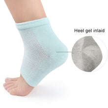 Load image into Gallery viewer, Polyester-cotton Gel Anti-foot Heel Dry Cracking Moisturizing Socks Protection Sleeve ,Random Color Delivery