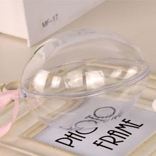 Load image into Gallery viewer, 6 PCS Transparent Plastic Hollow Ellipsoid Easter Christmas Wedding Decorations, 6 PCS