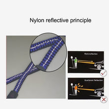 Load image into Gallery viewer, Pet Telescopic Buffer Double Traction Rope Nylon Reflective Braided Rope, Small, Length: 70cm, Random Color Delivery , Double Traction 70cm