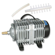 Load image into Gallery viewer, ACO-012A 390W 158L/Min Electromagnetic Air Pump Compressor Seafood Fish Tank Increase Oxygen Air Flow Spliter, US Plug, ACO-012A