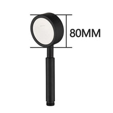 Load image into Gallery viewer, Removable and Washable 304 Stainless Steel Round Pressurized Handheld Shower Head, Size: 80mm, Pattern K