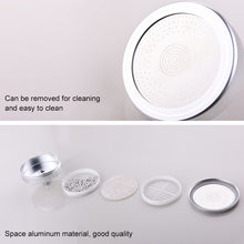 Load image into Gallery viewer, Removable and Washable 304 Stainless Steel Round Pressurized Handheld Shower Head, Size: 80mm, Pattern K