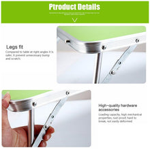 Load image into Gallery viewer, Rubber Mat Adjustable Portable Laptop Table Folding Stand Computer Reading Desk Bed Tray, Rubber Mat (Marble), Rubber Mat, Rubber Mat (Marble Green), Rubber Mat (Silver)