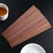 Load image into Gallery viewer, 10 Pairs Natural Red Sandal Wood Non-slip Chopsticks