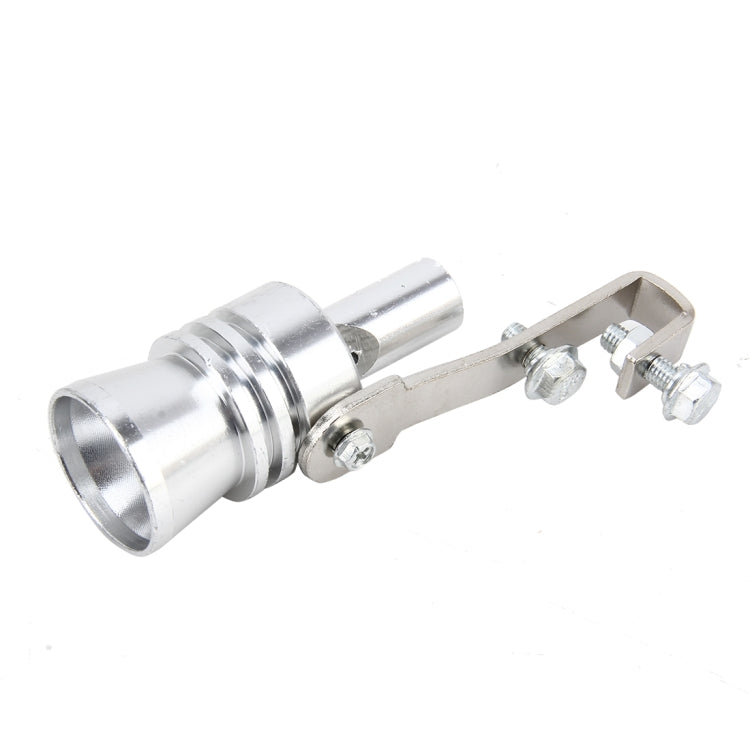 Universal Aluminum Turbo Sound Exhaust Muffler Pipe Whistle Car Simulator Whistler, Size: M, Size: M