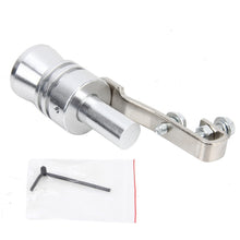 Load image into Gallery viewer, Universal Aluminum Turbo Sound Exhaust Muffler Pipe Whistle Car Simulator Whistler, Size: M, Size: M