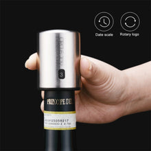 Load image into Gallery viewer, Original Xiaomi Youpin Circle Joy Stainless Steel Vacuum Memory Wine Stopper, Wine Stopper