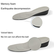 Load image into Gallery viewer, 2.5cm PU Breathable Sport Height Increase Insoles, Size: S (2.5cm)