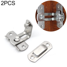 Load image into Gallery viewer, 2 PCS Security Door Stainless Steel 90 Degree Right Angle Door Buckle Corner Insert, Door Buckle Corner Insert