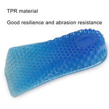 Load image into Gallery viewer, 1 Pair  3cm Honeycomb Stretch Insert Shoes Height Increase Half Insoles, 3cm Honeycomb Increase Insoles