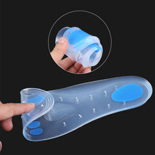 Load image into Gallery viewer, 1 Pair Transparent Cushioning Silica Gel Insoles  Size: 40-41yards, Size: 40-41yards