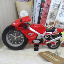 Load image into Gallery viewer, Creative Artistic Motorcycle Alarm Clock Desk Clock Model for Household Shelf Decorations