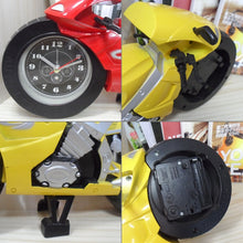 Load image into Gallery viewer, Creative Artistic Motorcycle Alarm Clock Desk Clock Model for Household Shelf Decorations