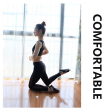 Load image into Gallery viewer, 1 Pair Anti-Slip Yoga Socks Toeless Pilates Socks Ballet Yoga Pilates Barre Shoes for Women, 245-250mm Foot Length