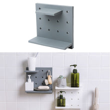 Load image into Gallery viewer, Plastic Board Living Room Bathroom Kitchen Wall Decoration Storage Shelf