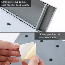 Load image into Gallery viewer, Plastic Board Living Room Bathroom Kitchen Wall Decoration Storage Shelf