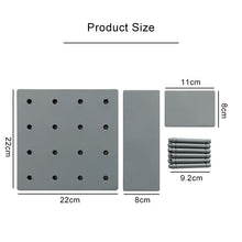 Load image into Gallery viewer, Plastic Board Living Room Bathroom Kitchen Wall Decoration Storage Shelf