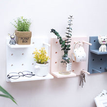 Load image into Gallery viewer, Plastic Board Living Room Bathroom Kitchen Wall Decoration Storage Shelf