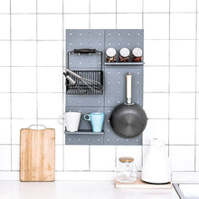 Load image into Gallery viewer, Plastic Board Living Room Bathroom Kitchen Wall Decoration Storage Shelf