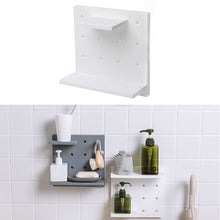 Load image into Gallery viewer, Plastic Board Living Room Bathroom Kitchen Wall Decoration Storage Shelf