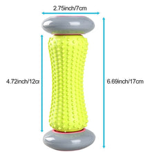 Load image into Gallery viewer, Yoga Health Care Wheel Neck Lumbar Leg Hand Foot Massage Wheel, Random Color Delivery, Length: 17cm