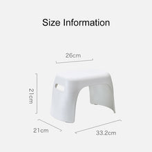 Load image into Gallery viewer, Thickened Plastic Chair Household Footstool Bathroom Anti-skid Small Stool for Children, Anti-skid Small Stool
