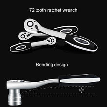 Load image into Gallery viewer, 12 in 1 3/8 Interface Ratchet Wrench Set Car Repair Combination Hardware Toolbox, 12 PCS 3/8 Interface