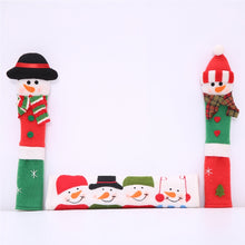 Load image into Gallery viewer, 3 in 1 Christmas Style Cloth Fridge Microwave Oven Door Handle Cover Set, Size: 23*14cm, 3 in 1 Set