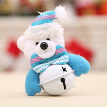 Load image into Gallery viewer, Christmas Tree Doll Bell Christmas Pendants Decorations, Random Style Delivery, Size: 11*7cm, Doll Bell