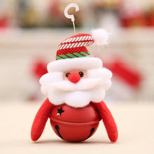 Load image into Gallery viewer, Christmas Tree Doll Bell Christmas Pendants Decorations, Random Style Delivery, Size: 11*7cm, Doll Bell