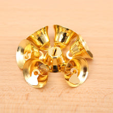 Load image into Gallery viewer, 10 in 1 Christmas Decorating Christmas Tree Small Bells Decoration Supplies, Size: 2*2cm, Small Bells  Gold, Small Bells Silver