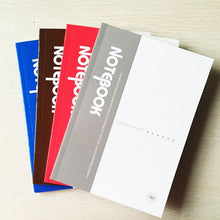 Load image into Gallery viewer, 10 PCS 80 Pages A5 Soft Cover Diary Notebook Office Supply, Random Color Delivery, 80 Pages